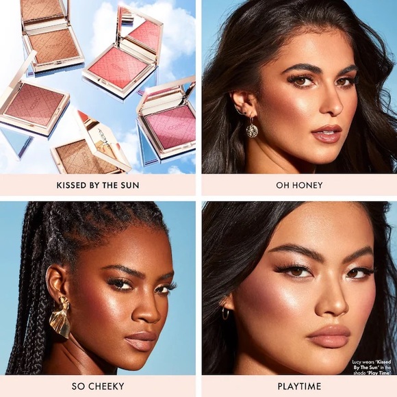 Iconic London Kissed by the Sun Multi-Use Blush & Bronzer Oh Honey New $29 - Picture 9 of 9